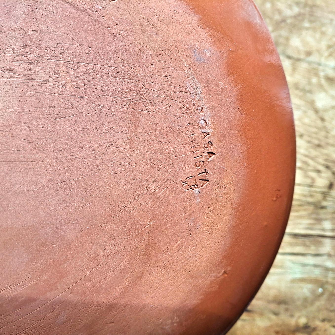 Terracotta Ray Dinner Plate | Sage - Image 4