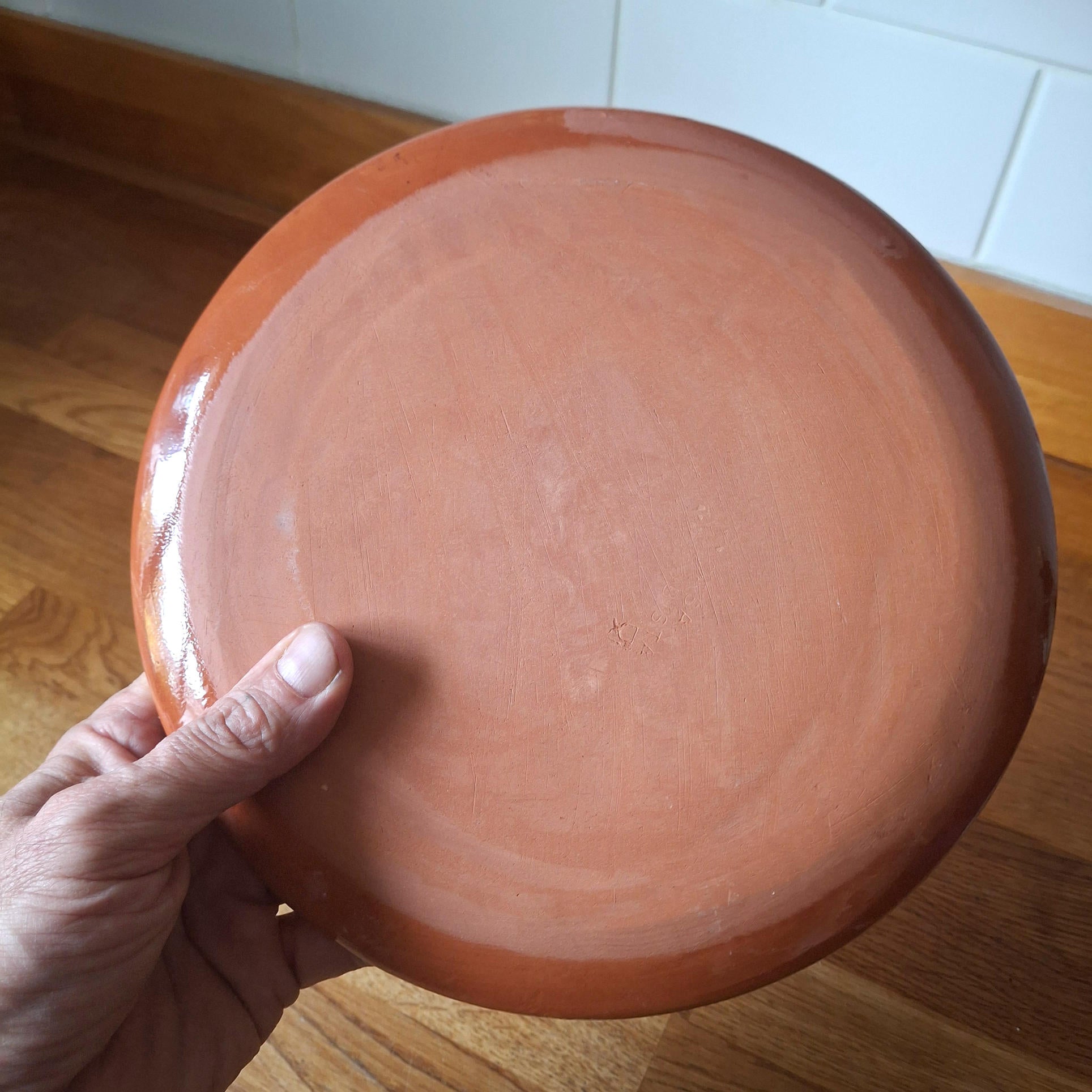 Terracotta Stripes Side Plate | Yellow - Image 4
