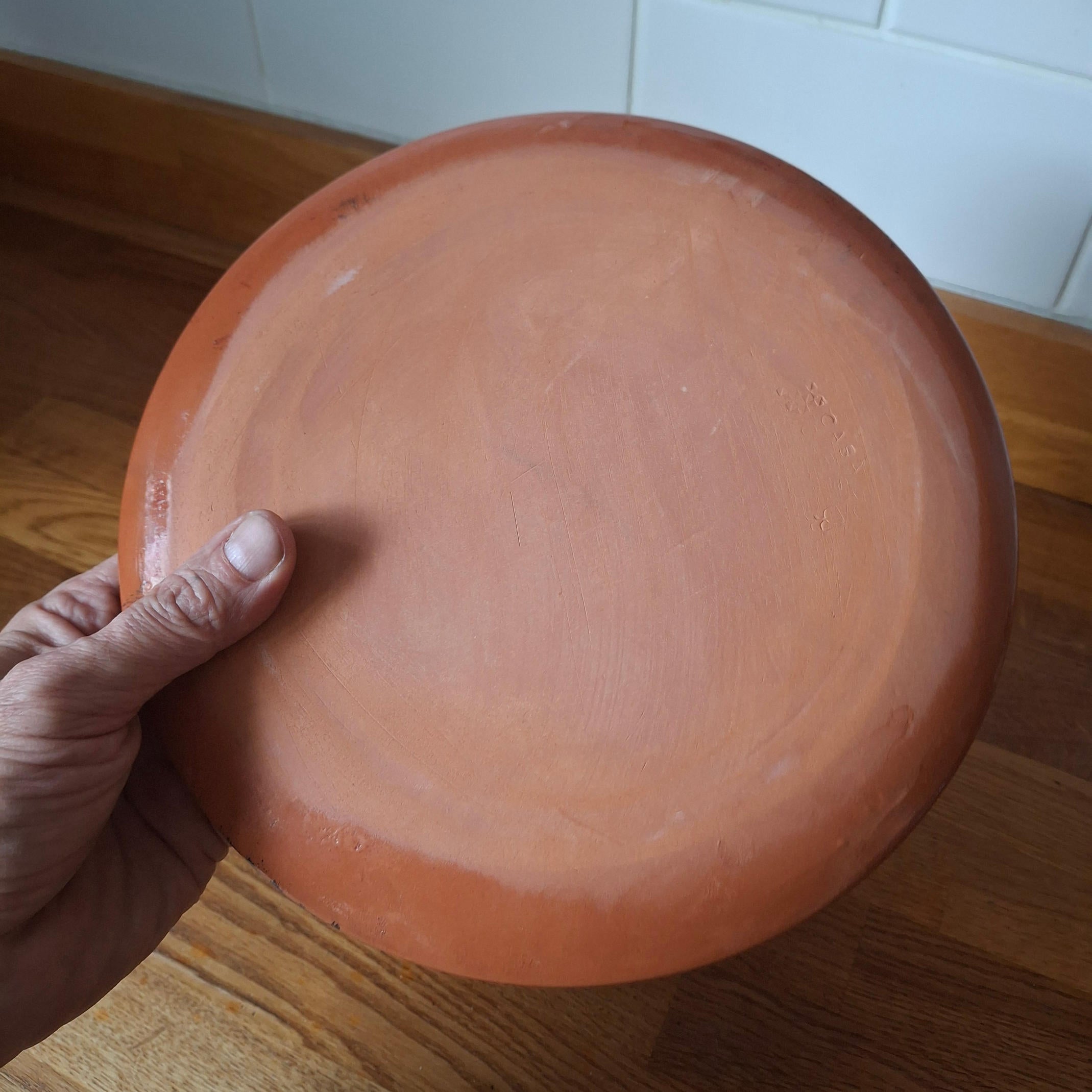 Terracotta Stripes Side Plate | Blue - Image 4